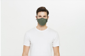 a stylish face mask