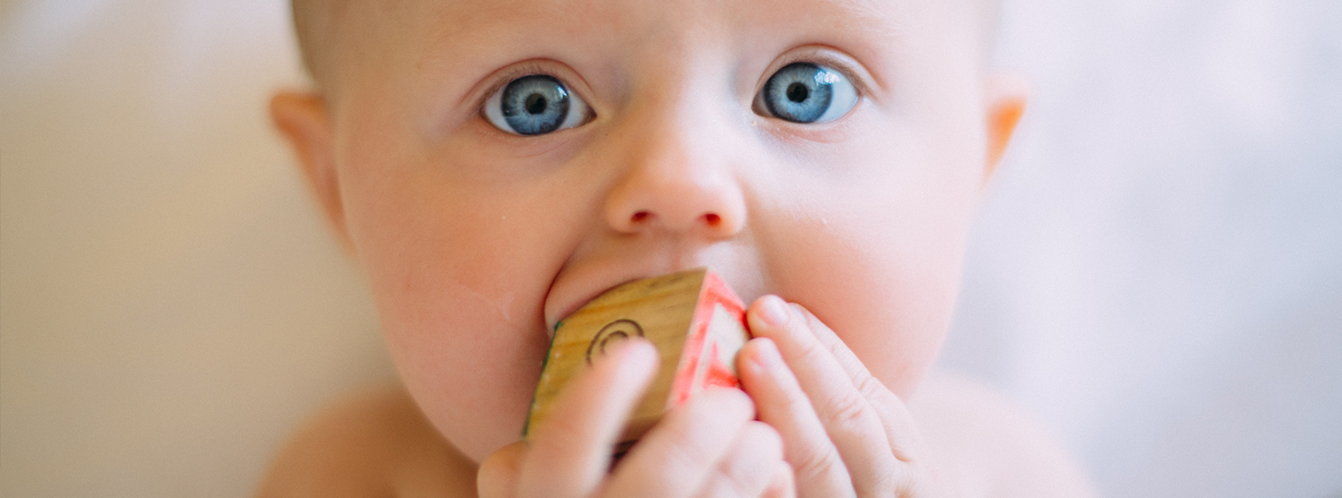Teething-Baby